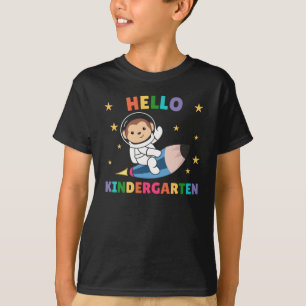 Camiseta Alô Fogão Espacial do Macaco do Jardim Infantil