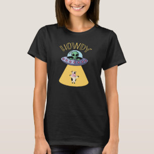 Camiseta Alô, Gráfico Divertido de OVNI