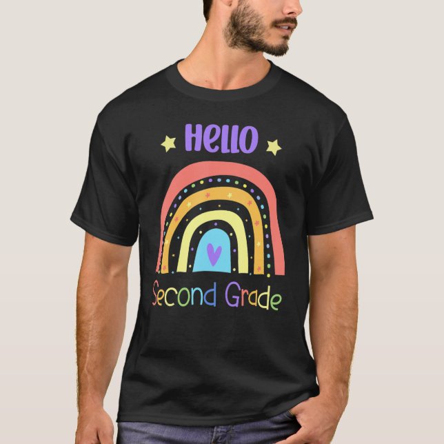 Camiseta Alô, Grau de segundo da Equipe do Arco-Íris do 2º  (Frente)