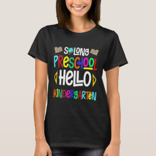 Camiseta Alô, infantário, Pr K Graduati