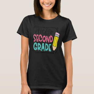 Camiseta Alô, Lápis De Segundo Grau De Volta Ao Professor K