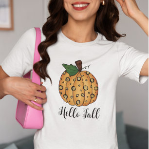 Camiseta Alô, outono, Víblias de outono