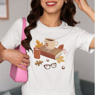 Camiseta Alô, outono, Víblias de outono