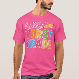 Camiseta Alô Primeira Grau De rua Da Grau 1156 Volta À Esco