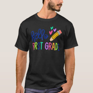 Camiseta Alô Primeiro Grau De Volta À Escola 1rua Professor