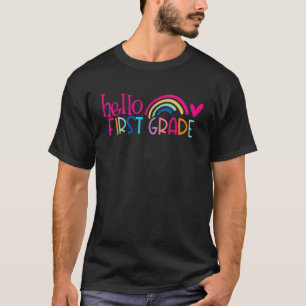 Camiseta Alô, Primeiro Grau De Volta Ao Professor E Stu