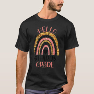 Camiseta Alô, Professor do 3º ano, de volta à escola