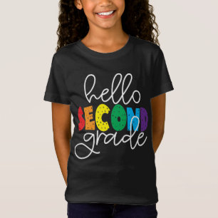 Camiseta Alô, professor do segundo ano do ensino, T-Shir do