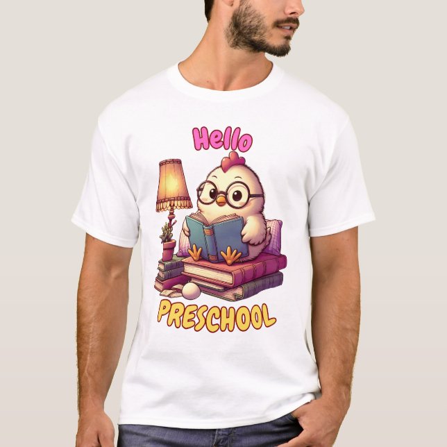 Camiseta Alô, professor universitário engraçado (Frente)
