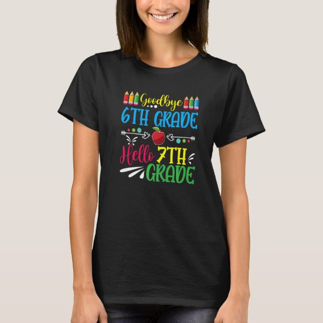 Camiseta Alô, Professora Da Grau 7 De Volta À Escola De Gra (Frente)