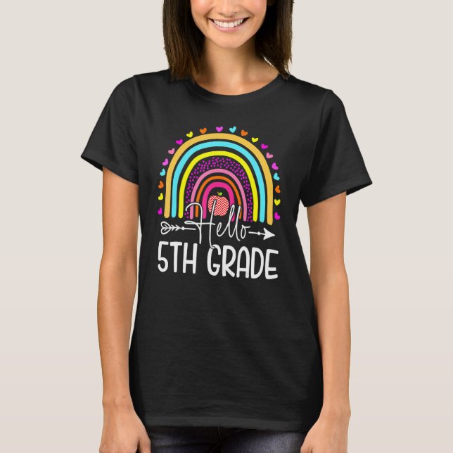 Camiseta Alô, Professores Do 5 De Volta À Escola Ra (Frente)