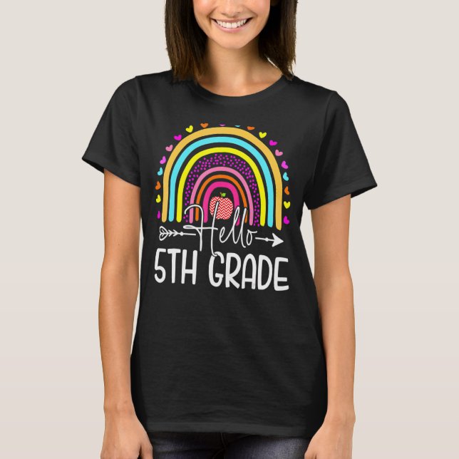 Camiseta Alô, Professores Do 5 De Volta À Escola Ra (Frente)