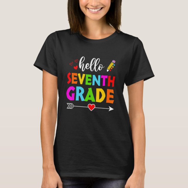Camiseta Alô Professores do 7º ano (Frente)