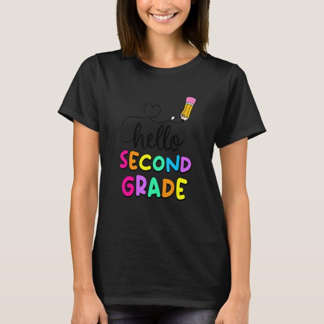 Camiseta Alô Professores Do Primeiro Dia Do Segundo Grau Cr (Frente)