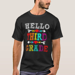 Camiseta Alô Rainbow Terceiro Grau Crianças de Professores