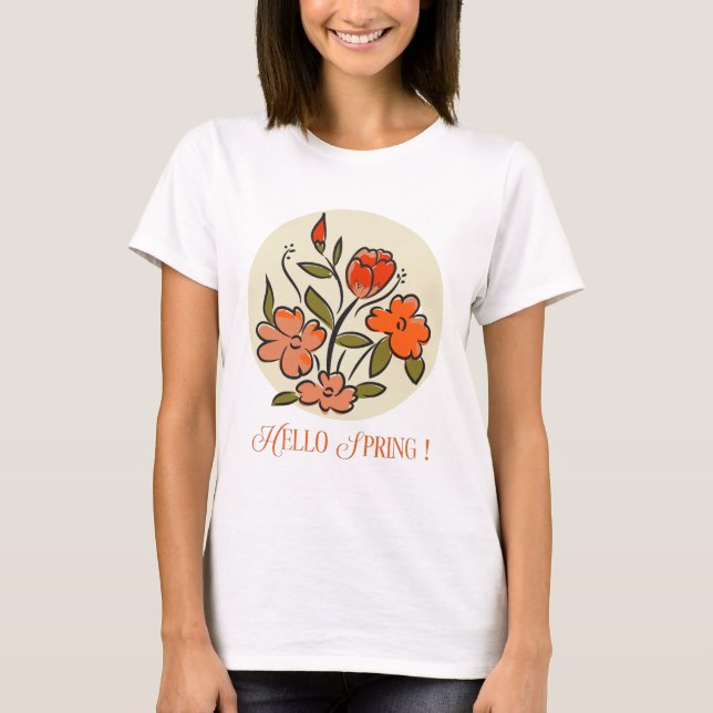 Camiseta Alô - Sinal de Primavera (Frente)