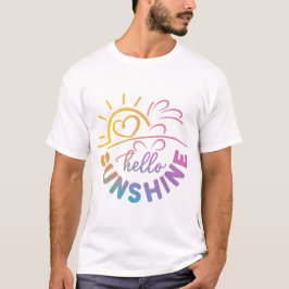 Camiseta Alô Sunshine Summer VacTershirt