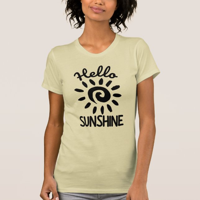 Camiseta Alô Sunshine T-Shirt (Frente)