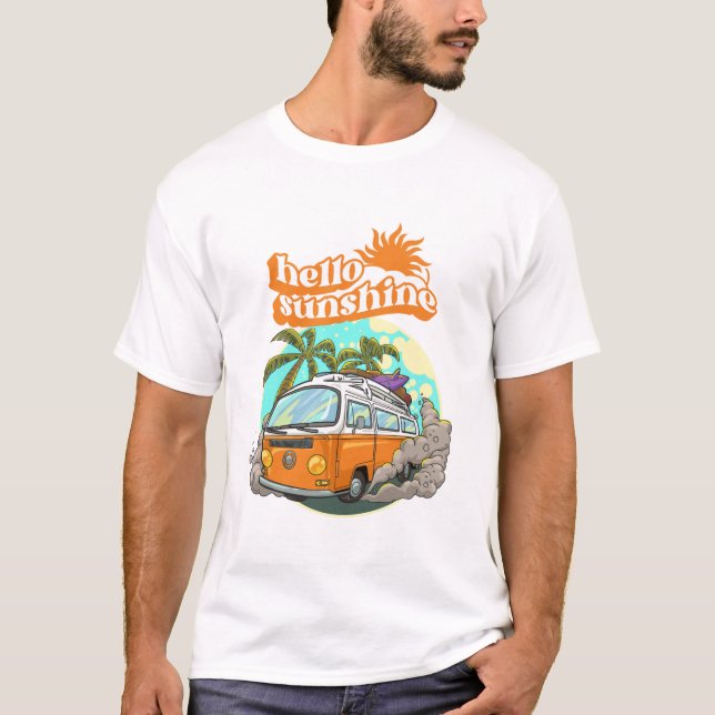 Camiseta Alô Sunshine T-Shirt (Frente)