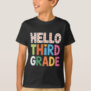 Camiseta Alô, Terceiro Ano De Volta À Escola, Bonito Colori