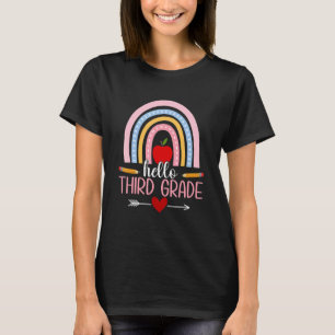 Camiseta Alô, terceiro ano do Rainbow First Day Team 3º ano