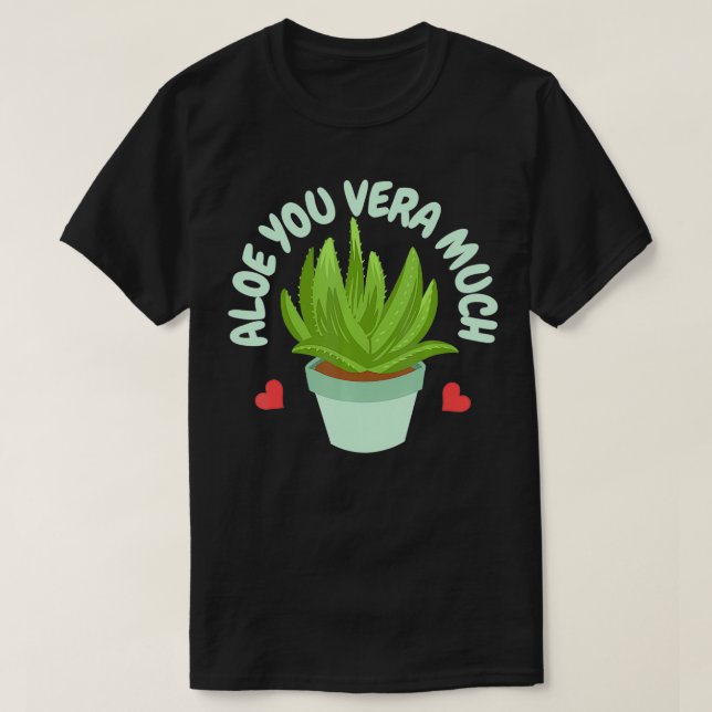 Camiseta Aloe Vera Plants  (Frente do Design)