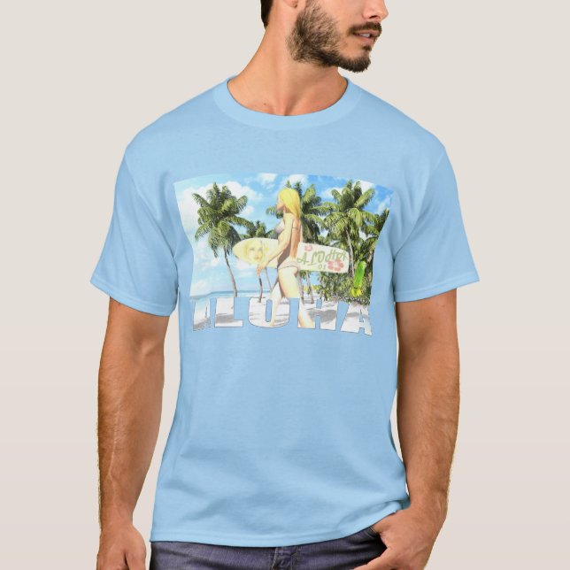 Camiseta Aloha 01 T-Shirt (Frente)