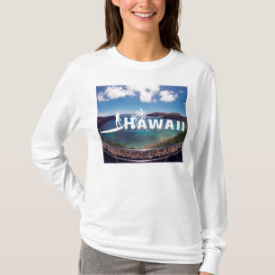 Camiseta Aloha as ilhas de Havaí estão acima de remo