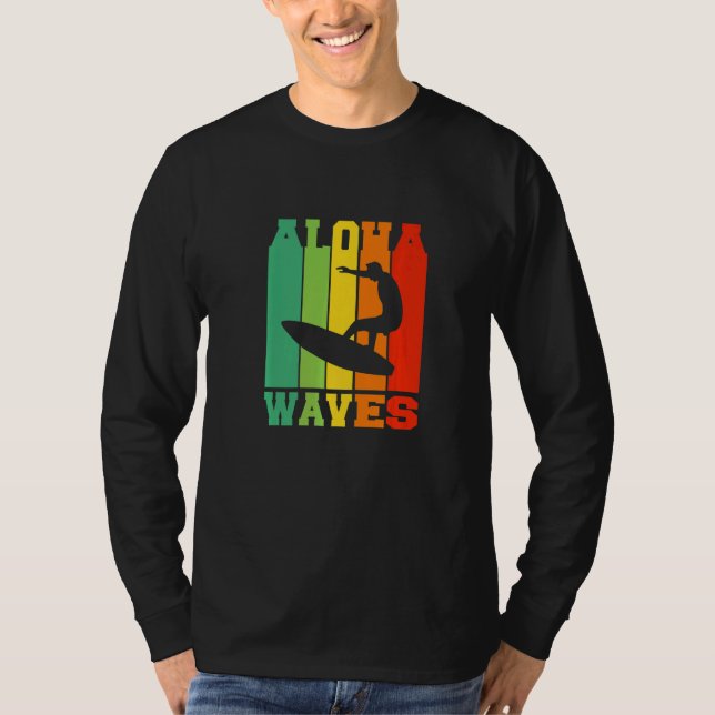 Camiseta Aloha Beach Hawaii Surfbeach Surf (Frente)