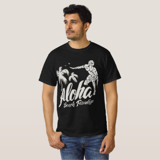 Camiseta Aloha Beach Paradise Surf & Palm Vibes