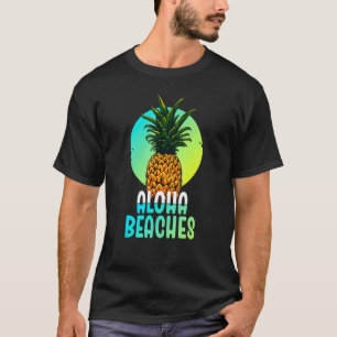 Camiseta Aloha Beaches Ilha Tropical Havaiana de Verão, Vac