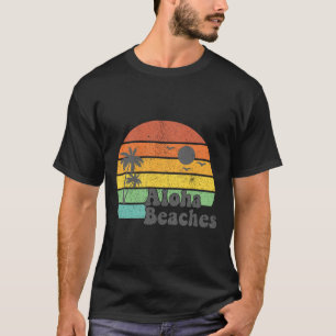 Camiseta Aloha Beaches Retro Beach Vacation Summer Cote Wo