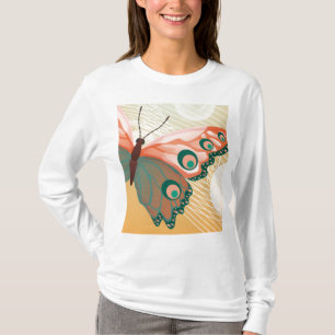 Camiseta Aloha Borboleta Havaiana Casamento Amor Arte Desti