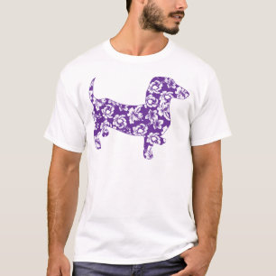 Camiseta Aloha-Doxie-Roxo
