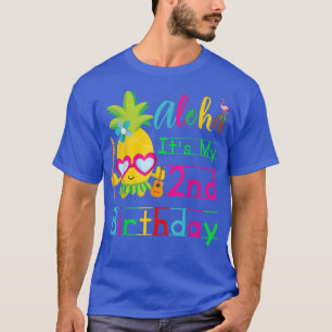 Camiseta Aloha É a minha segundo aniversário Hawaii Baby Gi