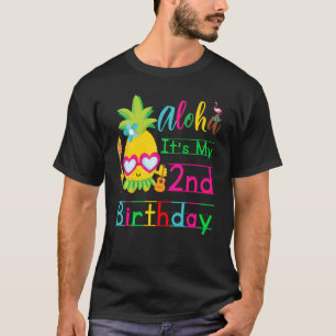 Camiseta Aloha É O Meu segundo aniversário Hawaii Segunda M