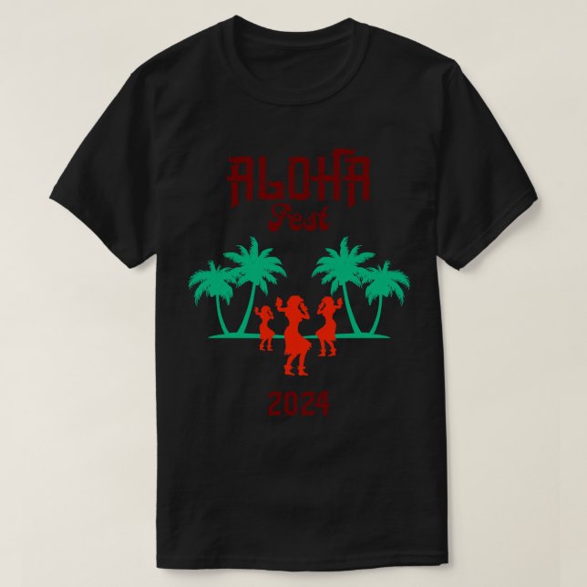 Camiseta Aloha Fest 2024 TShirt 1 (Frente do Design)