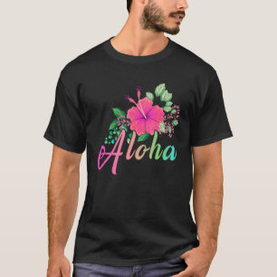 Camiseta Aloha Flower Hawaii Havaii Island Sur