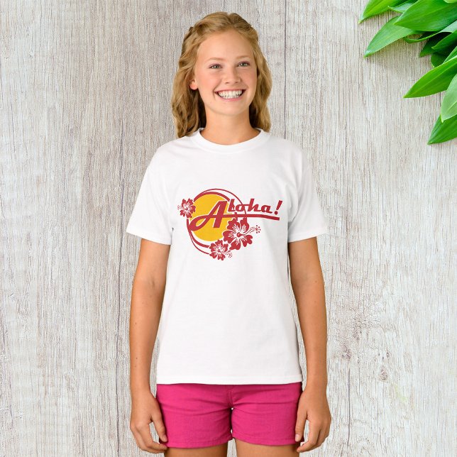 Camiseta Aloha Girls T-Shirt (Criador carregado)