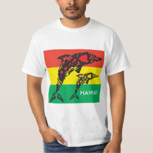 Camiseta Aloha golfinho da ilha de Havaí