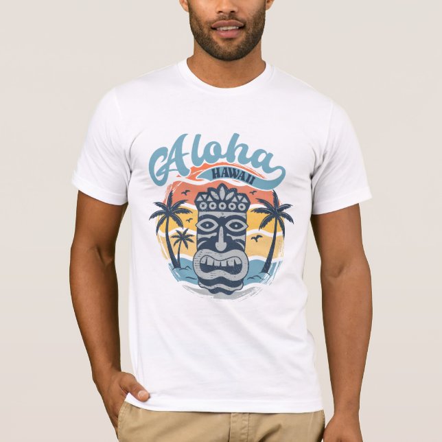 Camiseta Aloha hawaii (Frente)