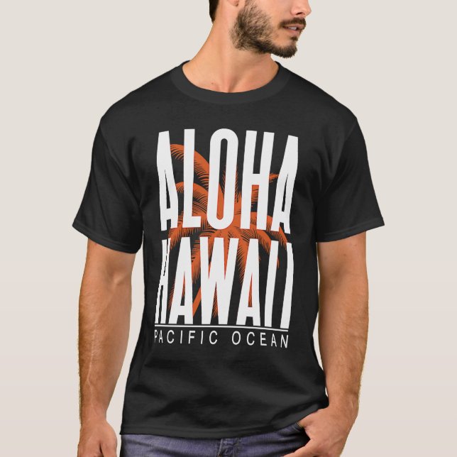 Camiseta Aloha Hawaii (Frente)