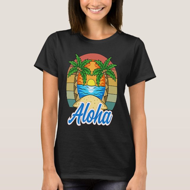 Camiseta Aloha Hawaii (Frente)