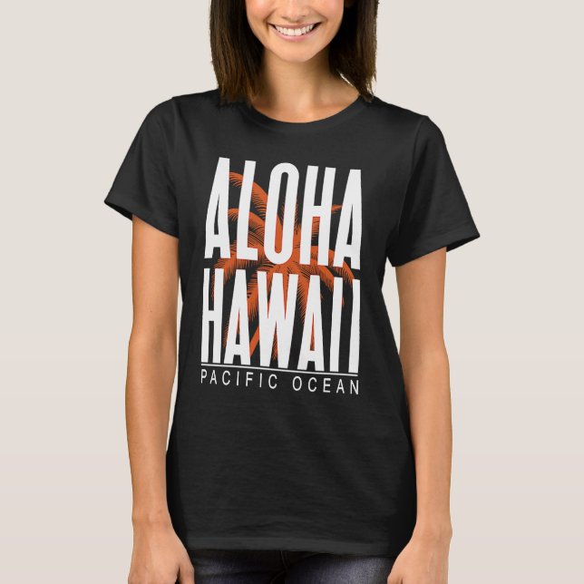 Camiseta Aloha Hawaii (Frente)
