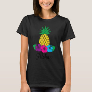 Camiseta Aloha Hawaii Da Ilha Sente A Flor Aloha