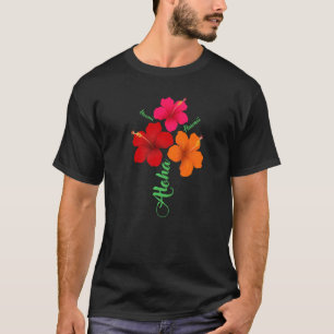 Camiseta Aloha Hawaii: Férias Fólvoras Gastas Com Flores Ha