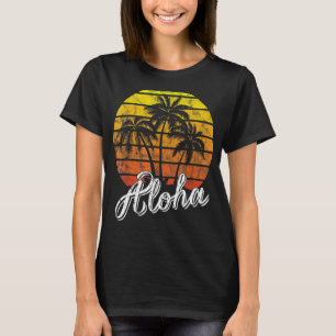 Camiseta Aloha Hawaii Havaí Vacinação de Verão na praia hav