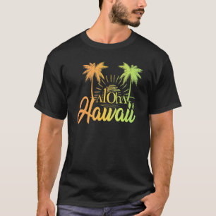 Camiseta Aloha Hawaii Havaii - Praias de Coco Havaianas Ver