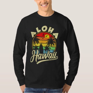 Camiseta Aloha Hawaii Hawaiian Beach Family Vacation Summe