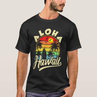 Camiseta Aloha Hawaii Hawaiian Beach Family Vacation Summe